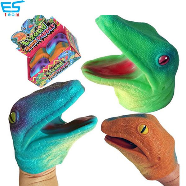 lizard hand puppet